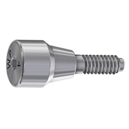 Healing abutment 4mm WP on implant Int. Hex conic