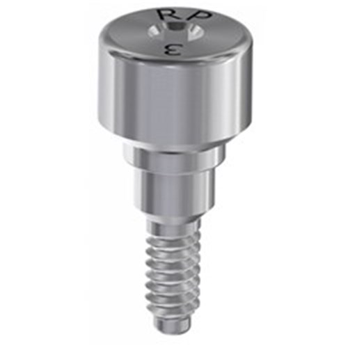 Healing abutment 3mm RP Int. Hex FD