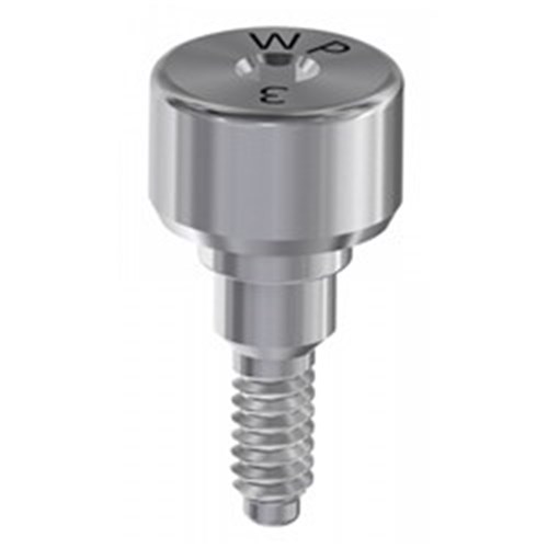Healing abutment 3mm WP Int. Hex FD