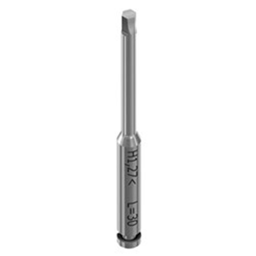 Screwdriver Tip 1.27mm Hex 30mm Length Astra, Zimmer, MIS