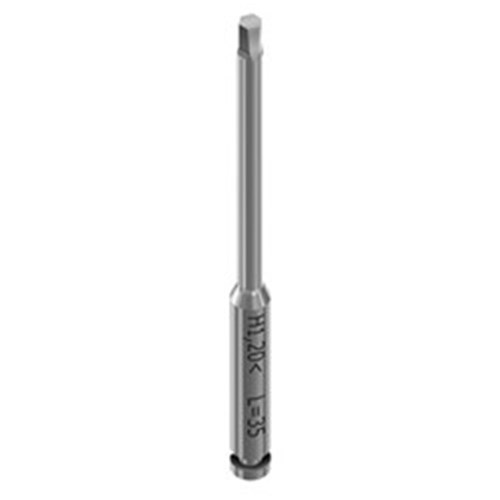 Screwdriver Tip 1.20mm Hex 35mm Length Biomet 3i, Megagen