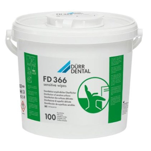 FD 366 Sensitive Wipes Tub of 100 wipes