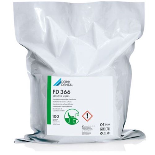 FD 366 Sensitive Wipes Refill 4 bags x 100 wipes