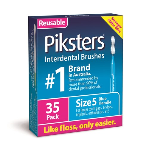 Piksters Interdental Brushes Blue Size 5 35pk