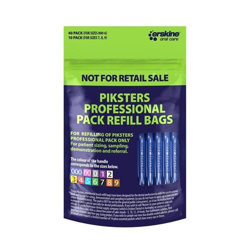 Piksters Refill Professional 000 Navy 40pk