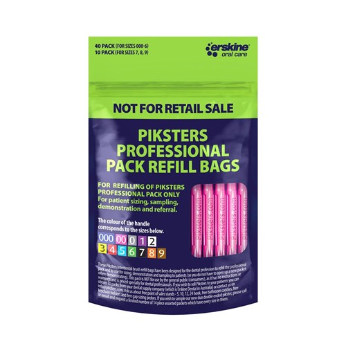 Piksters Refill Professional 00 Pink 40pk