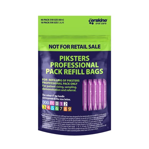 Piksters Refill Professional 1 Purple 40pk
