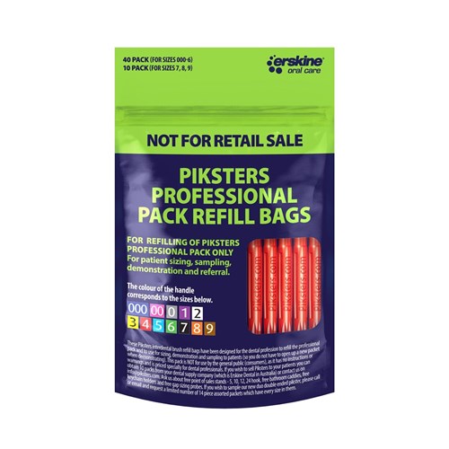 Piksters Refill Professional 4 Red 40pk