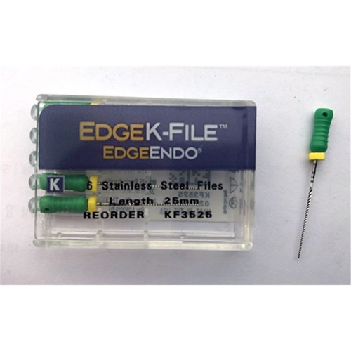 Edge K-File Size 35 31mm Pack of 6