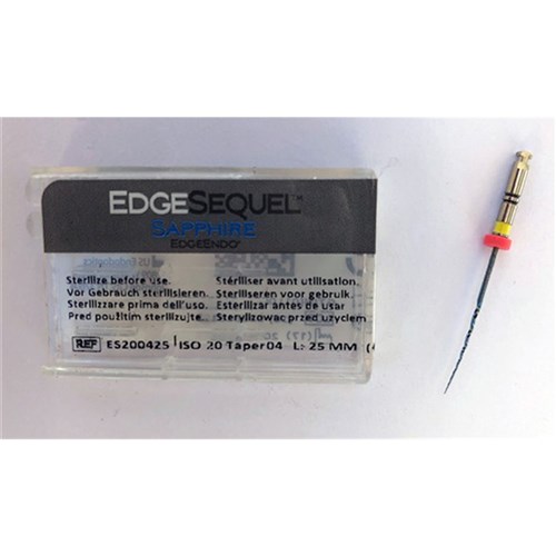 EdgeSequel Sapphire taper .04 size 20 21mm Pkt4