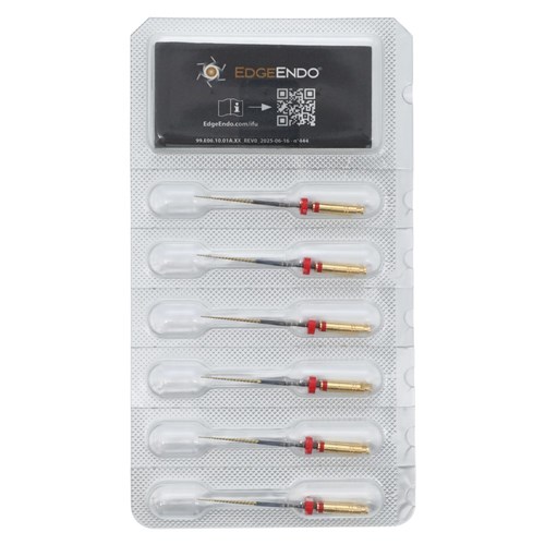 EdgeFile X7 Taper .04 Size 25 29 mm Sterile Pack of 6