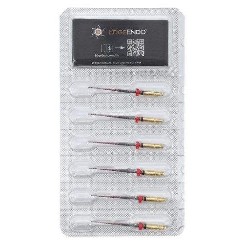 EdgeFile X7 Taper .04 Size 40 25 mm Sterile Pack of 6