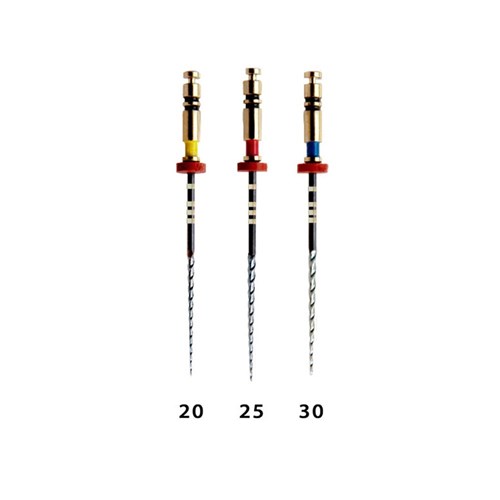EdgeFile X7 taper .06 asst Sizes 20,25,30,21mm Pk 6