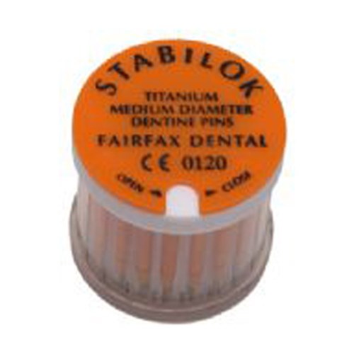 Stabilok Pins Orange Size 0.027 Titanium pkt 20