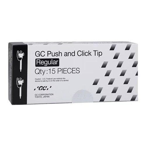 FujiCEM Evolve Push and Click Mixing Tips Regular x15 Tips