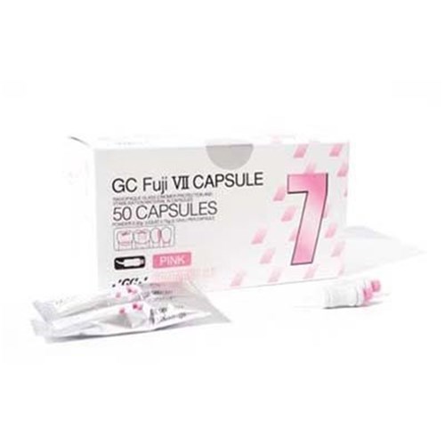 Fuji VII Capsule Pink Command Glass Ionomer box 50