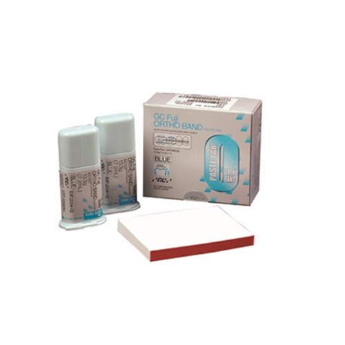 Fuji Ortho Band Paste Pak 2x 13.3g & Mixing Pads