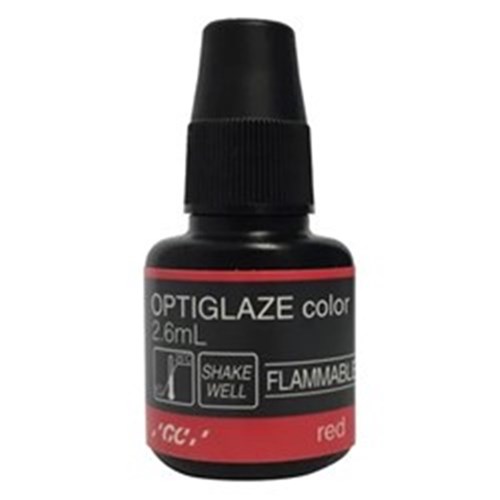 OPTIGLAZE Colour Red 2.6ml Bottle for Cerasmart