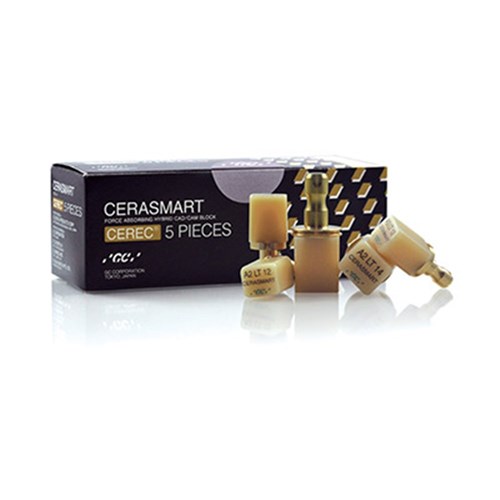 CERASMART 12 for Cerec Low Translucent A2 pkt 5