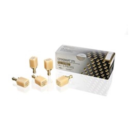 CERASMART 270 Size 14L Cerec High Translucent A2 Pack of 5