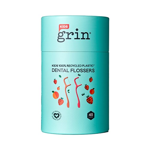 Grin Kids 100% Recycled Dental Floss Picks 45pk