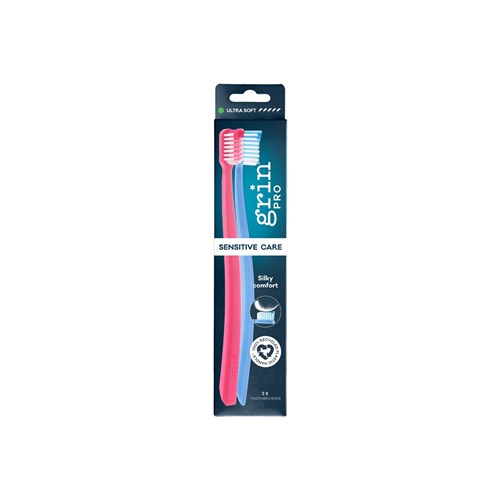 100% Recycled Toothbrush Duo ProUltimate Sensitive Care 8pk
