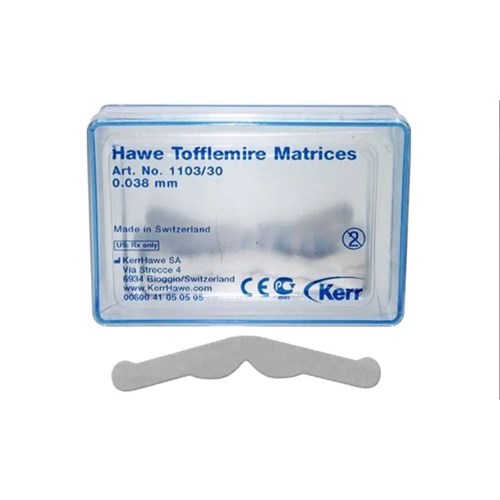 Tofflemire Matrices #1103 0.038mm thin pkt 30