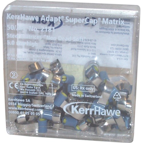 Adapt SuperCap Matrix 0.030mm 6.3mm pkt 50