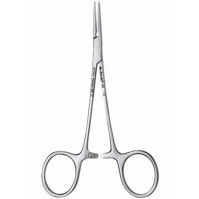 Straight Halsted Mosquito Hemostat #4 12cm/4.75 inch