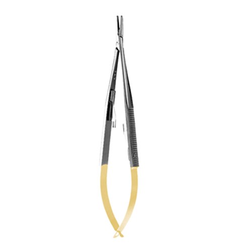 Straight Castro Perma Sharp Needle Holder 14cm