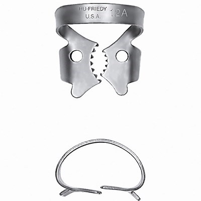 Stainless Steel Rubber Dam Clamp #12A