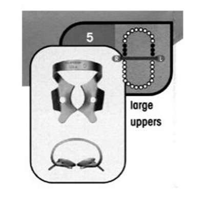 Stainless Steel Rubber Dam Clamp #5