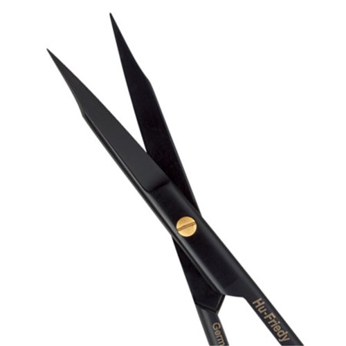 Goldman-Fox Curved Super Cut Black Line Scissors