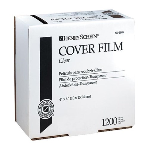 Henry Schein Barrier Coverall Film Clear 1200 Sheets 5701315