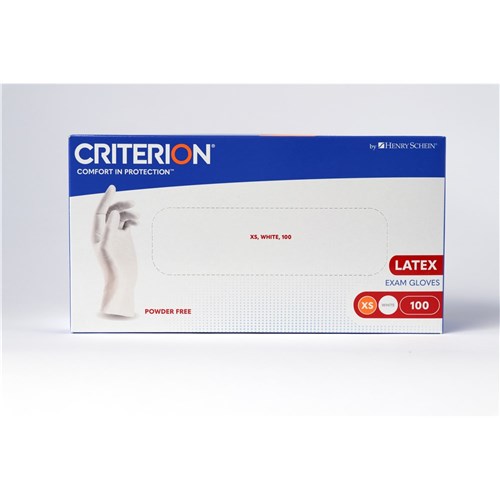 Criterion CL Powder Free Latex Glove Xsmall box 100