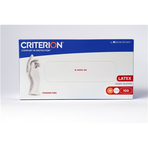 Criterion CL Powder Free Latex Glove Medium box 100