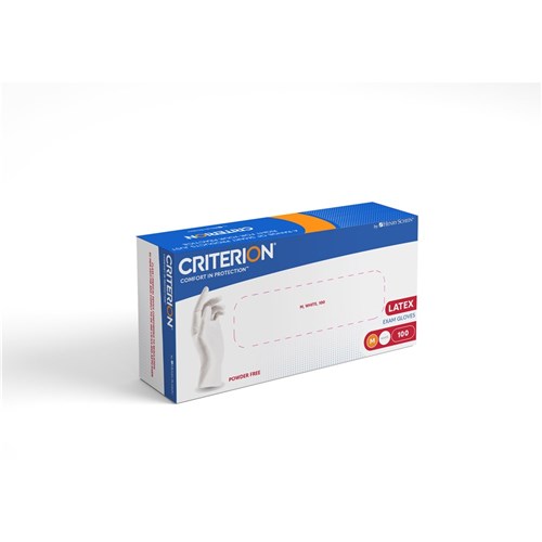 Criterion CL Powder Free Latex Glove Medium box 100