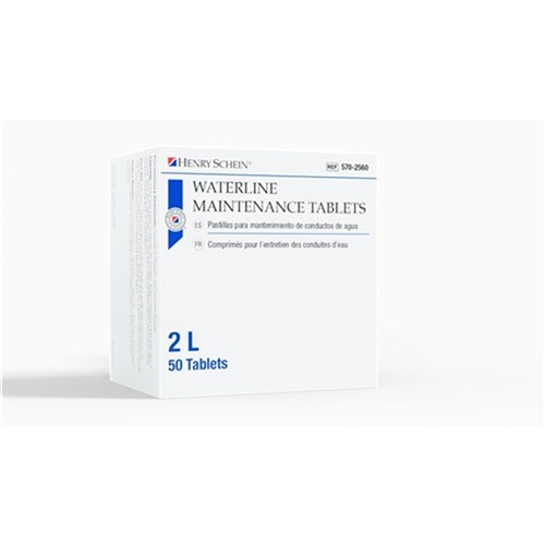Waterline Maintenance HENRY SCHEIN 50 Tablets 2L Bottle