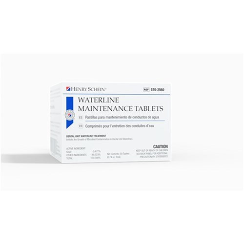 Waterline Maintenance HENRY SCHEIN 50 Tablets 2L Bottle