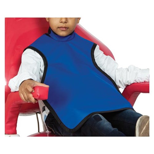 Maxi-Gard X-Ray Lead Apron Blue with Collar Child ea