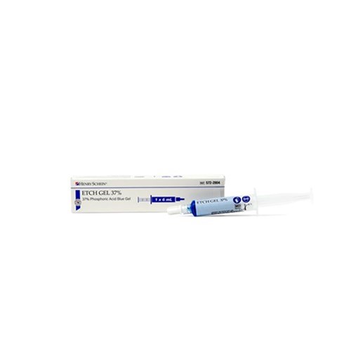 HENRY SCHEIN Blue Etch Gel 37% Phosphoric Acid 6ml Syr x1