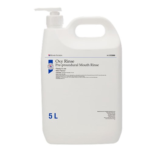 Oxy Rinse Pre Procedural Mouth Rinse 5L