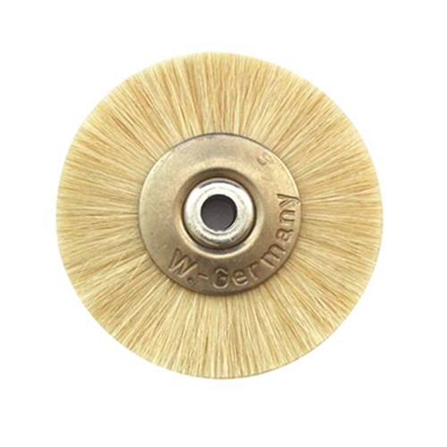 Henry Schein Lathe brush white metal centre 48mm each