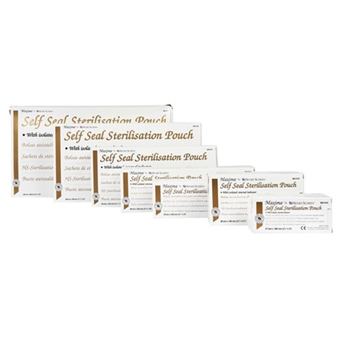 Sterilisation Pouch MAXIMA 190x330 mm (7.5x13