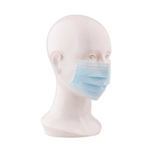 HS CRITERION Mask Blue Earloop Level 2 Box of 50