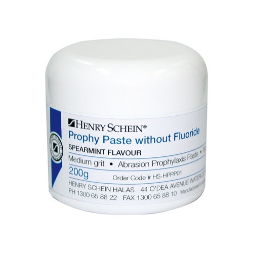 Henry Schein Prophy Paste Med Grit Spearmint 200g Jar