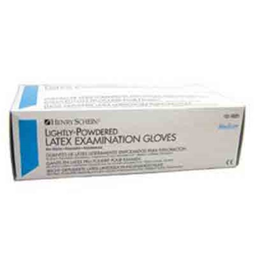 Henry Schein Latex Lightly Powdered Gloves Small box 100