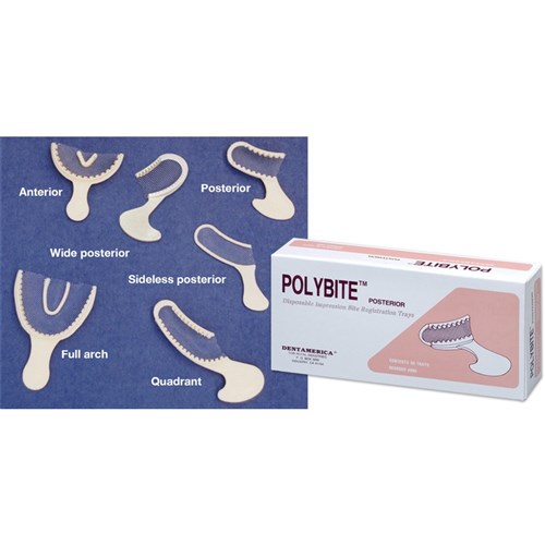 Dentamerica Polybite Tray Posterior box 50