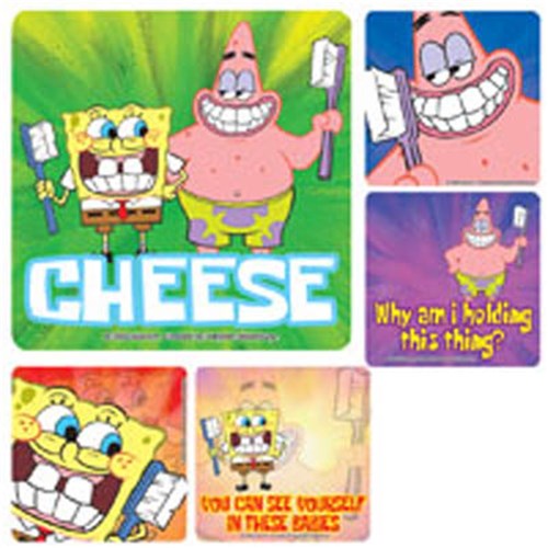 Office Supplies Stickers Spongebob roll 100