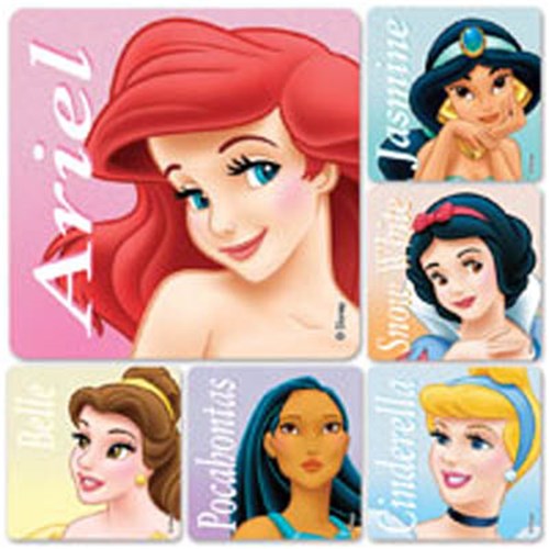 Office Supplies Stickers Princess Portrait roll 100